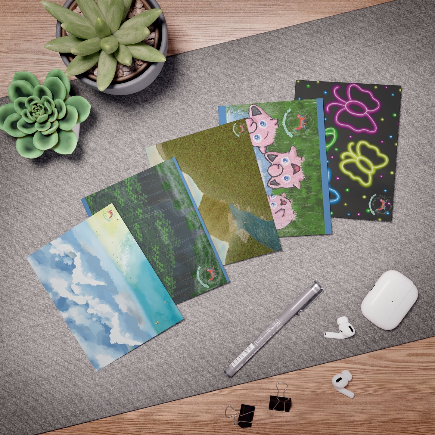 Multi-Design Greeting Cards (5-Pack)