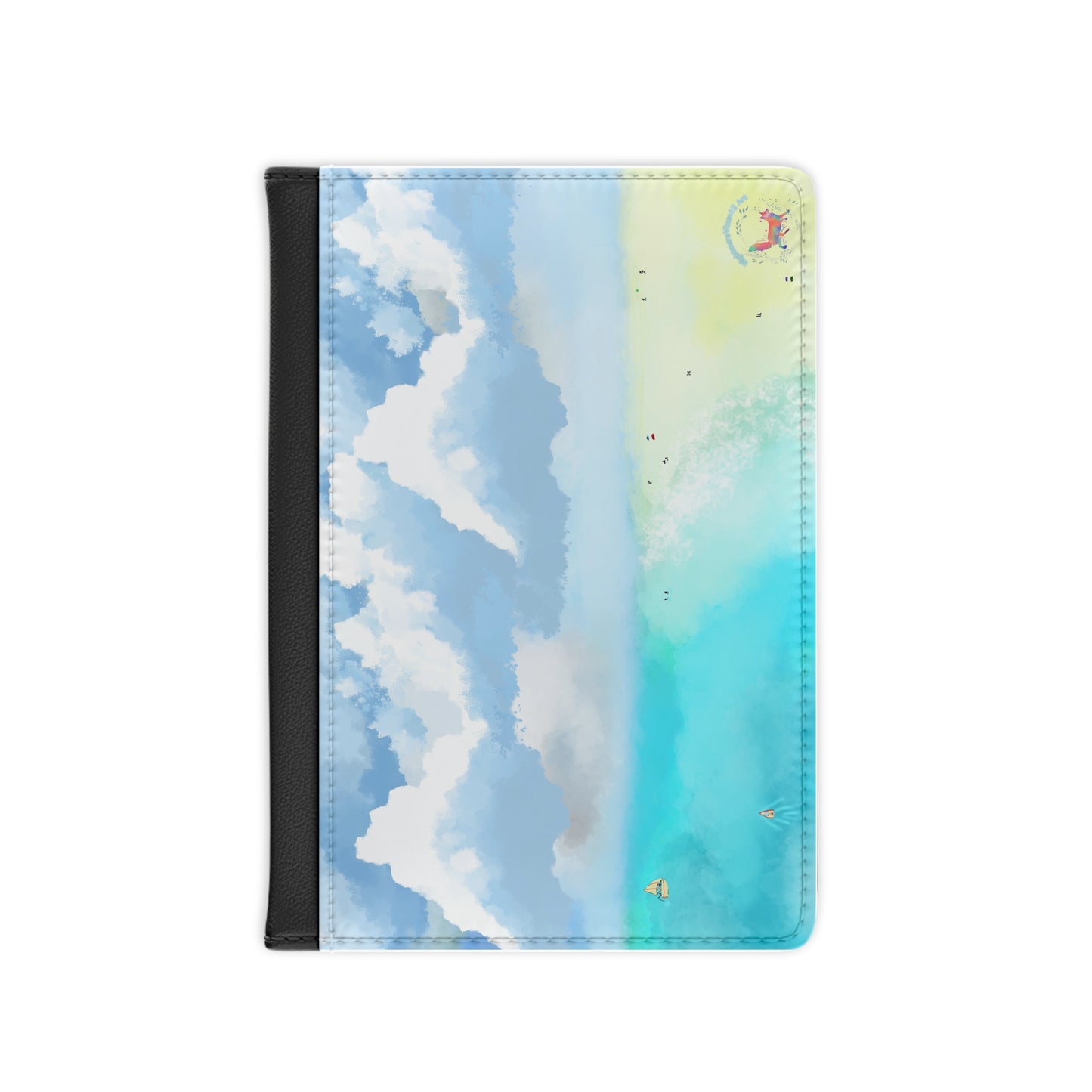 "Lovely Beach" Passport Cover