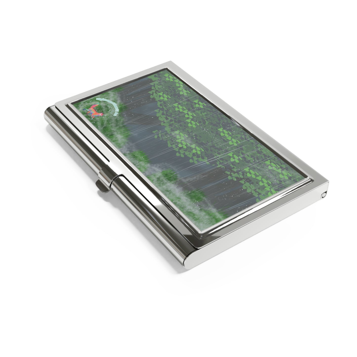 "Rainy Forest" Business Card Holder