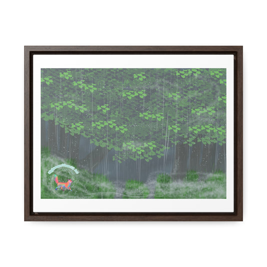 "Rainy Forest" Gallery Canvas Wraps, Horizontal Frame