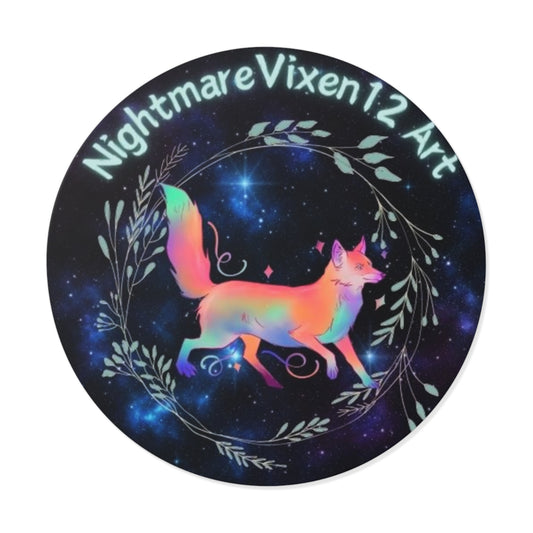 Logo Round Vinyl Stickers