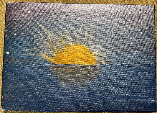 Sunset ocean